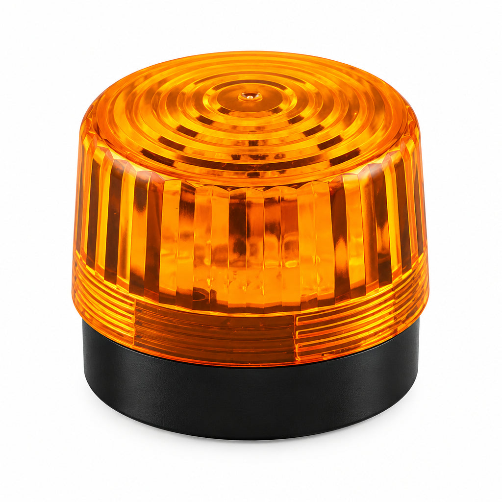 Velleman HAA100AN Amber LED Flashing Light 12V 100mm